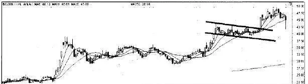 旗形股價走勢形態所代表的趨勢含義 the-trend-meaning-represented-by-the-flag-stock-price-action-pattern