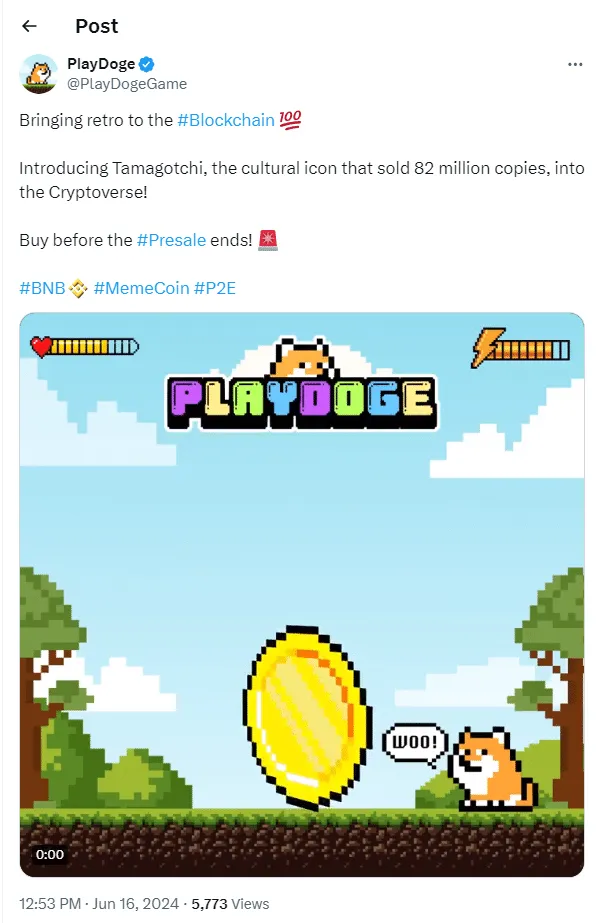 playdoge-raised-5-million-in-a-presale--experts-call-it-the-best-cryptocurrency-to-buy-right-now PlayDoge 在预售中筹集了 500 万美元——专家称其为目前最值得购买的加密货币