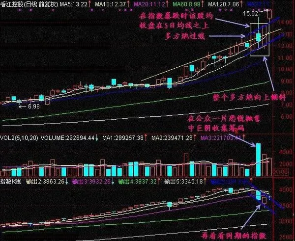 在跌勢中如何利用均線找強勢股 how-to-use-the-moving-average-to-find-strong-stocks-in-a-downtrend